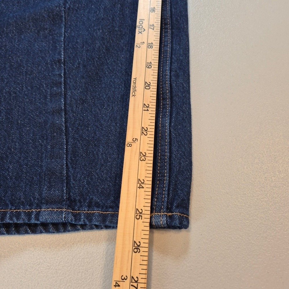 Universal Thread High Rise Barrel Jeans Sz 4 Dark Wash Horseshoe Balloon Leg - Picture 11 of 12